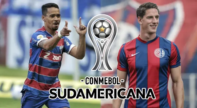 Fortaleza vs. San Lorenzo por la copa Sudamericana.