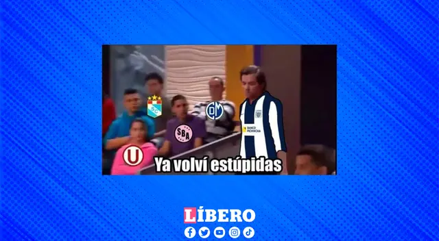 Icónicos memes tras la derrota de Alianza Lima Icónicos memes tras la derrota de Alianza Lima