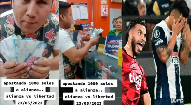 Aliancista apostó 1000 soles por triunfo ante Libertad y lo perdió todo: "Un mes con arroz con huevo" Aliancista apostó 1000 soles por triunfo ante Libertad y lo perdió todo: "Un mes con arroz con huevo"