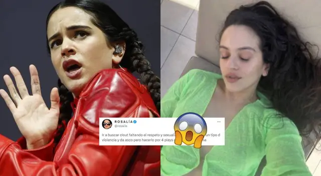 Rosalía rompe su silencio y aclara rumor sobre 'nudes' que circula en las redes sociales. Rosalía rompe su silencio y aclara rumor sobre 'nudes' que circula en las redes sociales.