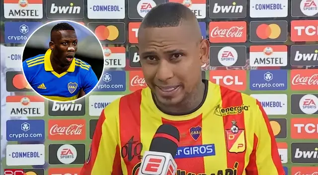 Arley Rodríguez se emocionó tras anotar en triunfo sobre Boca de Advíncula