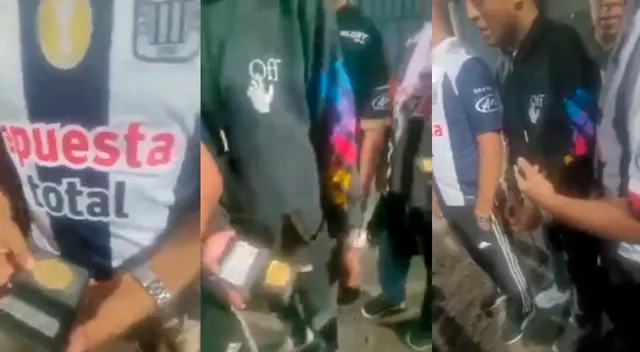Policías vestido con la 'piel' de Alianza Lima intentaron ingresar al estadio, pero sin entradas. Policías vestido con la 'piel' de Alianza Lima intentaron ingresar al estadio, pero sin entradas.