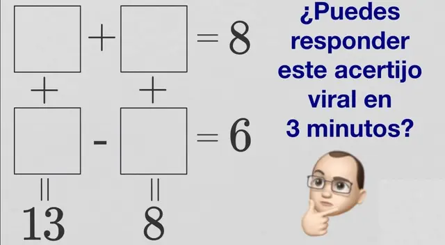Encuentra en solo 3 minutos las respuestas al ejercicio viral Encuentra en solo 3 minutos las respuestas al ejercicio viral