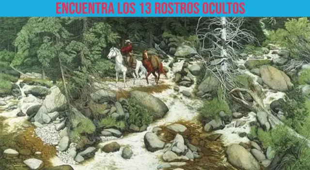 Descubre dónde están ubicados los 13 rostros en tiempo récord. Descubre dónde están ubicados los 13 rostros en tiempo récord.