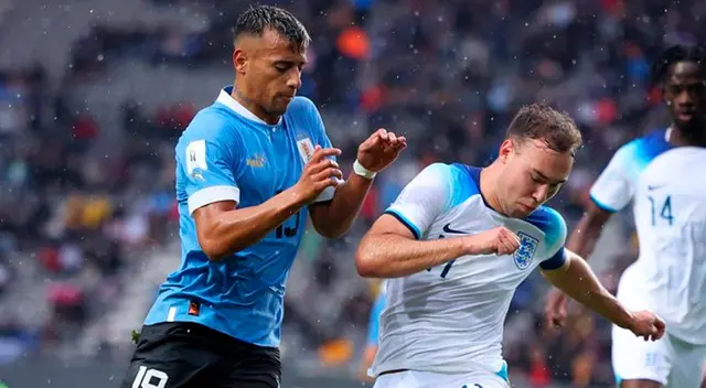 Inglaterra ganó 3-1 a Uruguay