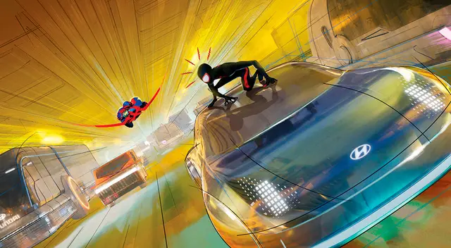Hyundai Motor y Sony Pictures se vuelven a ver en 'Spider Man: Across the Spider-Verse' Hyundai Motor y Sony Pictures se vuelven a ver en 'Spider Man: Across the Spider-Verse'