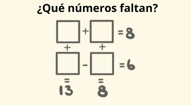 Anímate a resolver este complicado ejercicio mental en tiempo récord. Anímate a resolver este complicado ejercicio mental en tiempo récord.