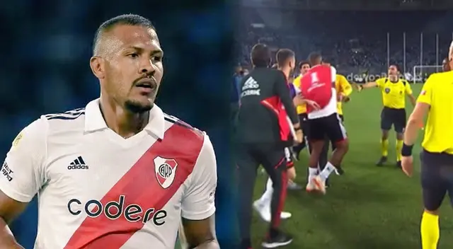 Salonón Rondón fue expulsado por haber agredido a ídolo de Sporting Cristal