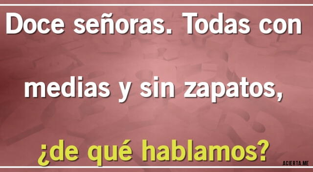Solo un genio en toda la plabra, podrá encontrar la respuesta en instantes.