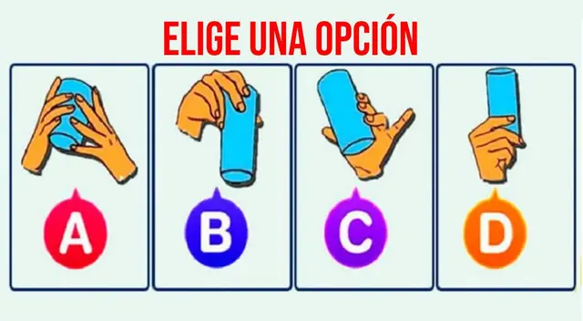 Elige una opción y descubre detalles reveladores de tu personalidad. Elige una opción y descubre detalles reveladores de tu personalidad.