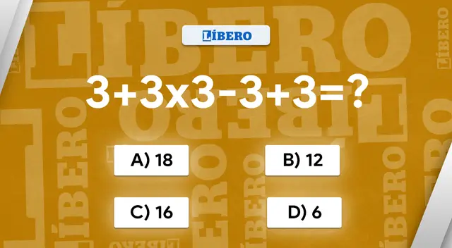 Descubre cuál es la respuesta correcta del problema matemático.