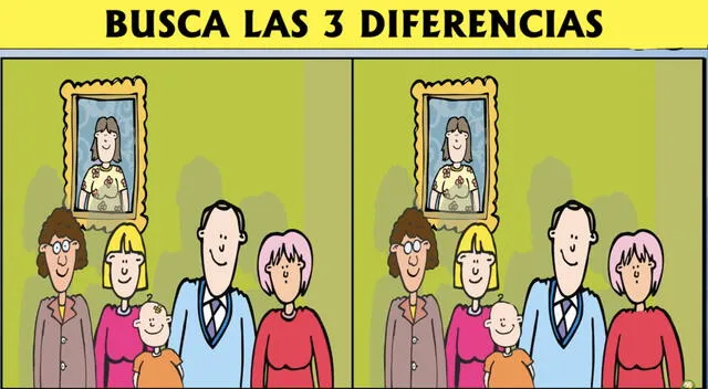 Reta tu sentido visual y halla las diferencias en las imágenes.
