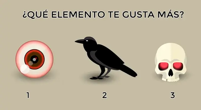 Analiza cada opción y escoge la alternativa que más te guste para que así puedas conocer más de ti.