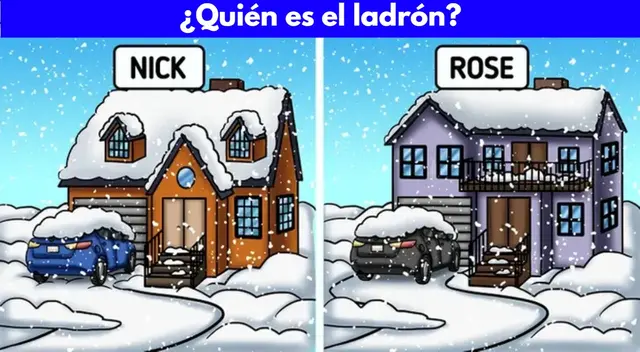 El complejo acertijo viral del ladrón fuera del garage