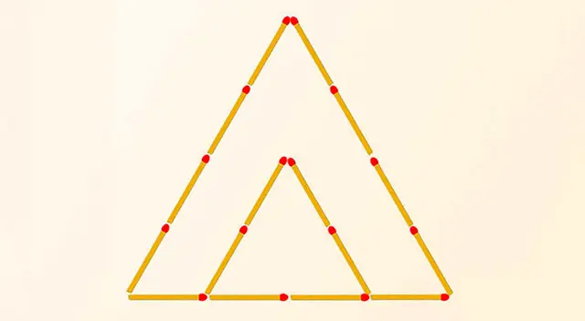 Si te gustan los acertijos con cerillos este te gustará ya que es muy compleja. Si te gustan los acertijos con cerillos este te gustará ya que es muy compleja.