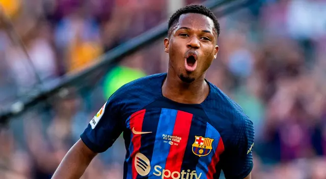 Barcelona derrotó a Mallorca con doblete de Ansu Fati