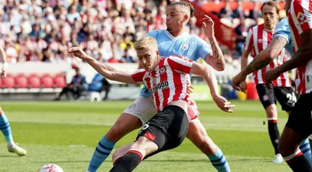 Brentford venció al Manchester City