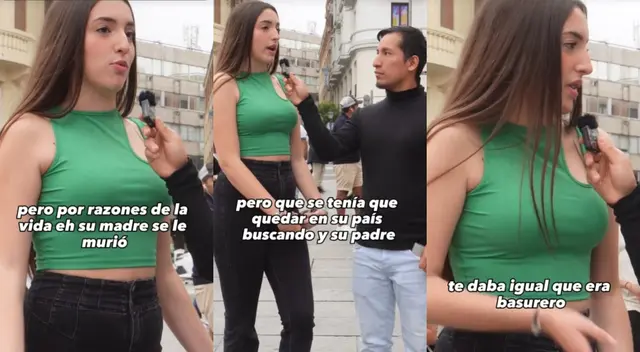 La joven narró la triste historia que pasó tras romper su romance con un peruano La joven narró la triste historia que pasó tras romper su romance con un peruano