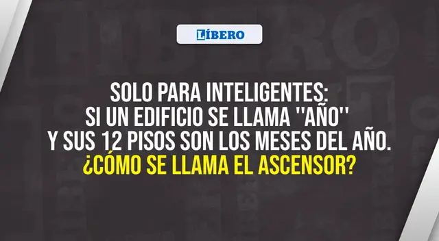 Analiza la pregunta y resuelve este enigmático acertijo que puso en jaque a miles de usuarios.