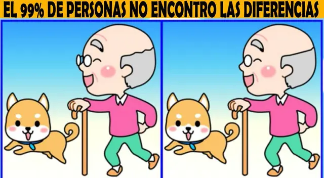 Tienes 7 segundos para buscar las 3 diferencias del reto viral