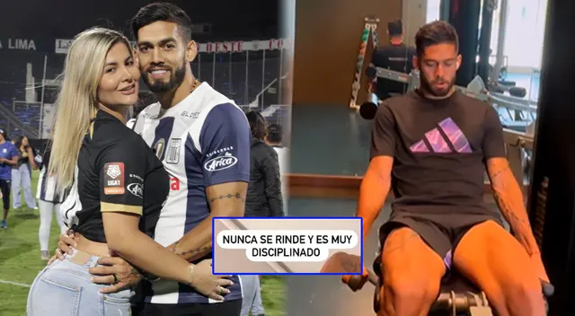 El futbolista colombiano entrena arduamente para recuperarse de su lesión de rodilla que lo aleja de las canchas.