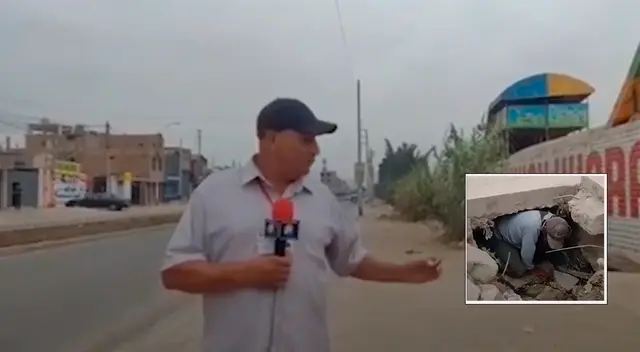 Vecinos se preocuparon por la presencia de un joven en un canal. ¿Estaba con vida?