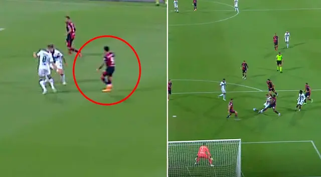 La equivocación de Gianluca Lapadula acabó en gol del Parma. La equivocación de Gianluca Lapadula acabó en gol del Parma.