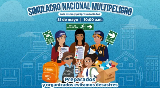 Conoce la información sobre el primer simulacro que se realizará en el presente año. Conoce la información sobre el primer simulacro que se realizará en el presente año.