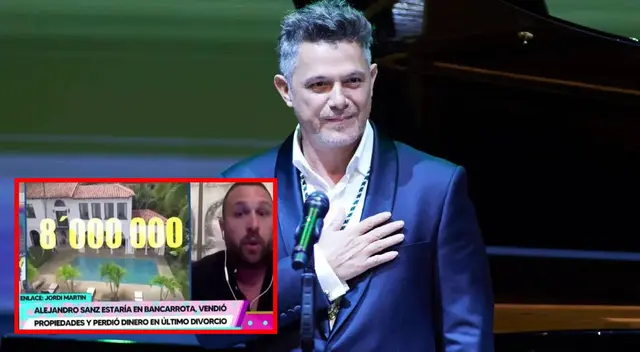 Alejandro Sanz: habrían estafado al cantante por lo que perdió 'fortuna'