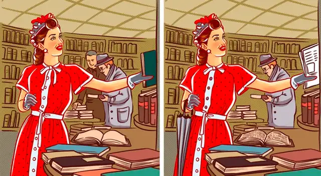 En este nuevo desafío visual existen algunas diferencias que deberás ubicar.