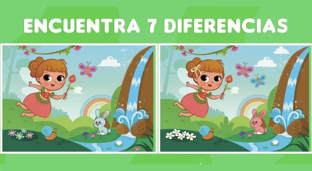 Demuestra tu capacidad visual hallando las diferencias.