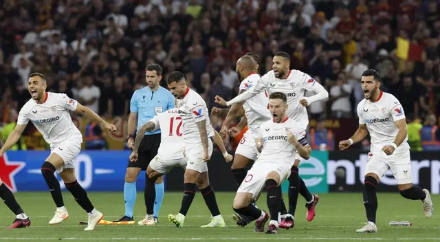Sevilla ganó su séptimo título de Europa League en su historia tras derrotar a la Roma por penales