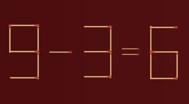 acertijos visuales cerillos