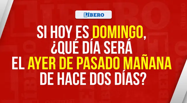 Descubre de qué día se habla en el desafío mental más difícil del mundo.