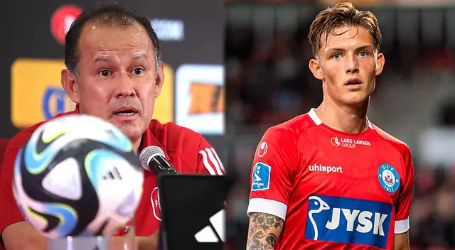 Reynoso contó la razón por la que aún no convoca a Oliver Sonne a la selección peruana