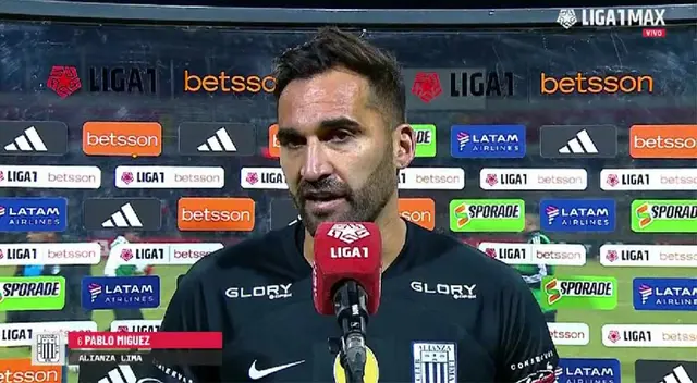 Pablo Míguez habló de la derrota de Alianza Lima