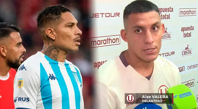 Alex Valera habló de Paolo Guerrero
