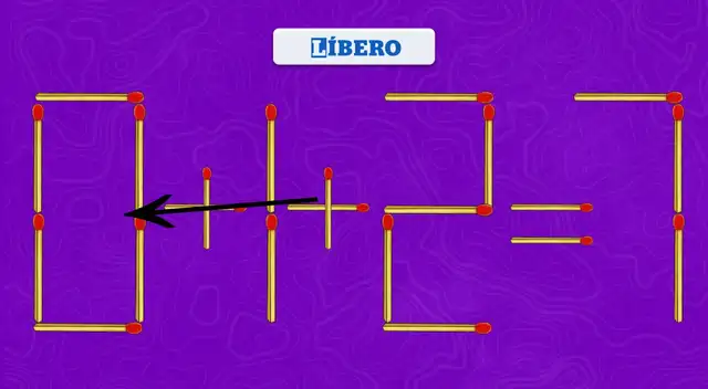 acertijo visual cerillos