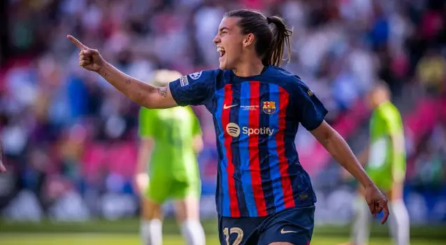 Barcelona venció por 3-2 a Wolfsburgo por la final de la Champions Femenina