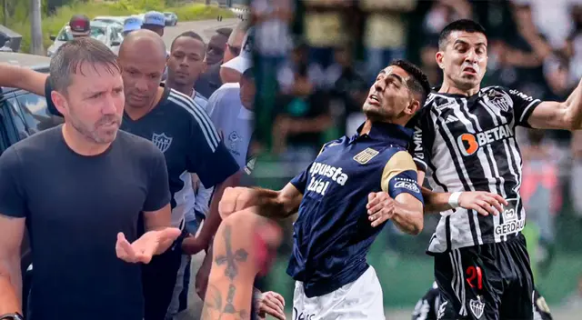 Hinchas de Atlético Mineiro exigen salida del técnico a días de enfrentarse a Alianza Lima