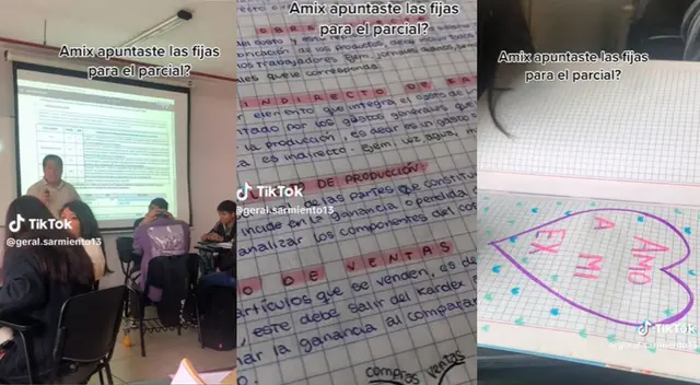 Prefirió armar un romántico mensaje para su ex que apuntar sus clases para examen parcial. Prefirió armar un romántico mensaje para su ex que apuntar sus clases para examen parcial.
