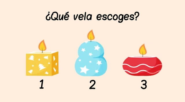 Escoge una vela del test de personalidad y conoce más de ti en poco tiempo.