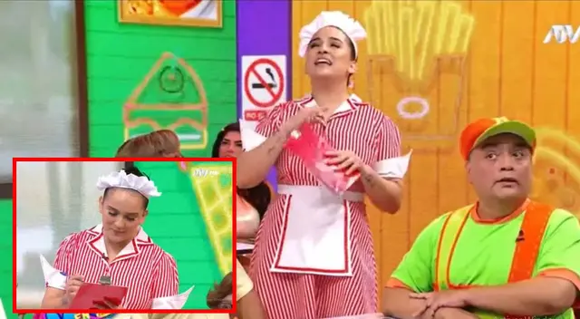 Daniela Darcourt se deja ver en sketch de 'JB en ATV'