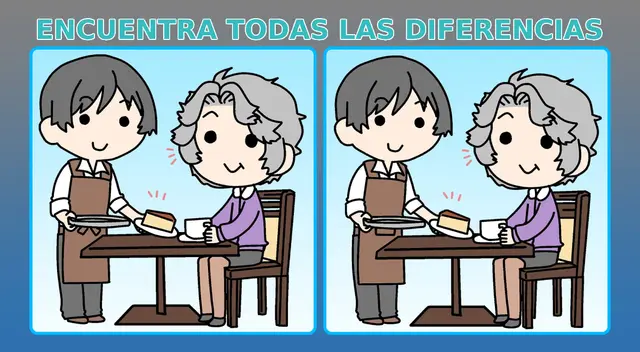 ¿Eres un genio? Halla las tres diferencias del nuevo reto visual en tiempo récord.