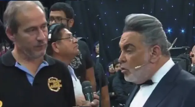 Andrés Hurtado protagoniza tenso momento con su productor