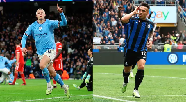 Manchester City e Inter definen al campeón de la Champions League