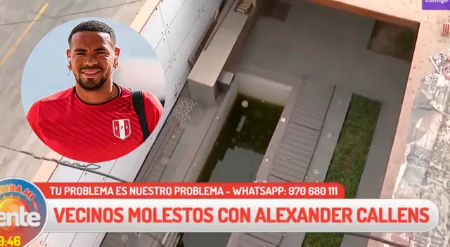 Mosquitos procedentes del agua estancada en casa de Callens viene causando picaduras en los vecinos de la zona.