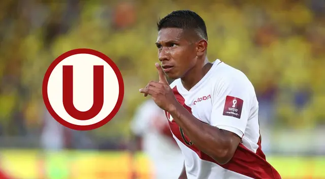 Edison Flores firmó por Universitario de Deportes.