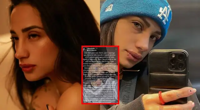 Valery Revello publica 'dardos' contra Sergio Peña en Instagram