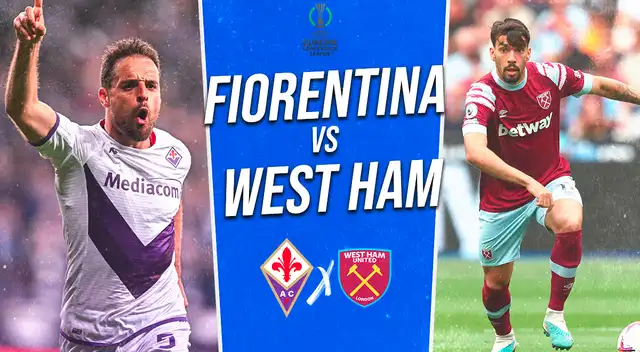 Fiorentina vs West Ham EN VIVO: hora y canal para ver final de la Conference League